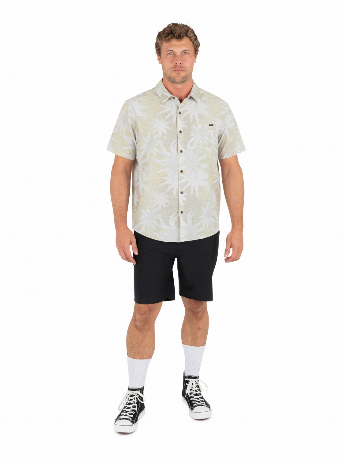 Newport Stretch Short Sleeve | Hurley - Hazelnut