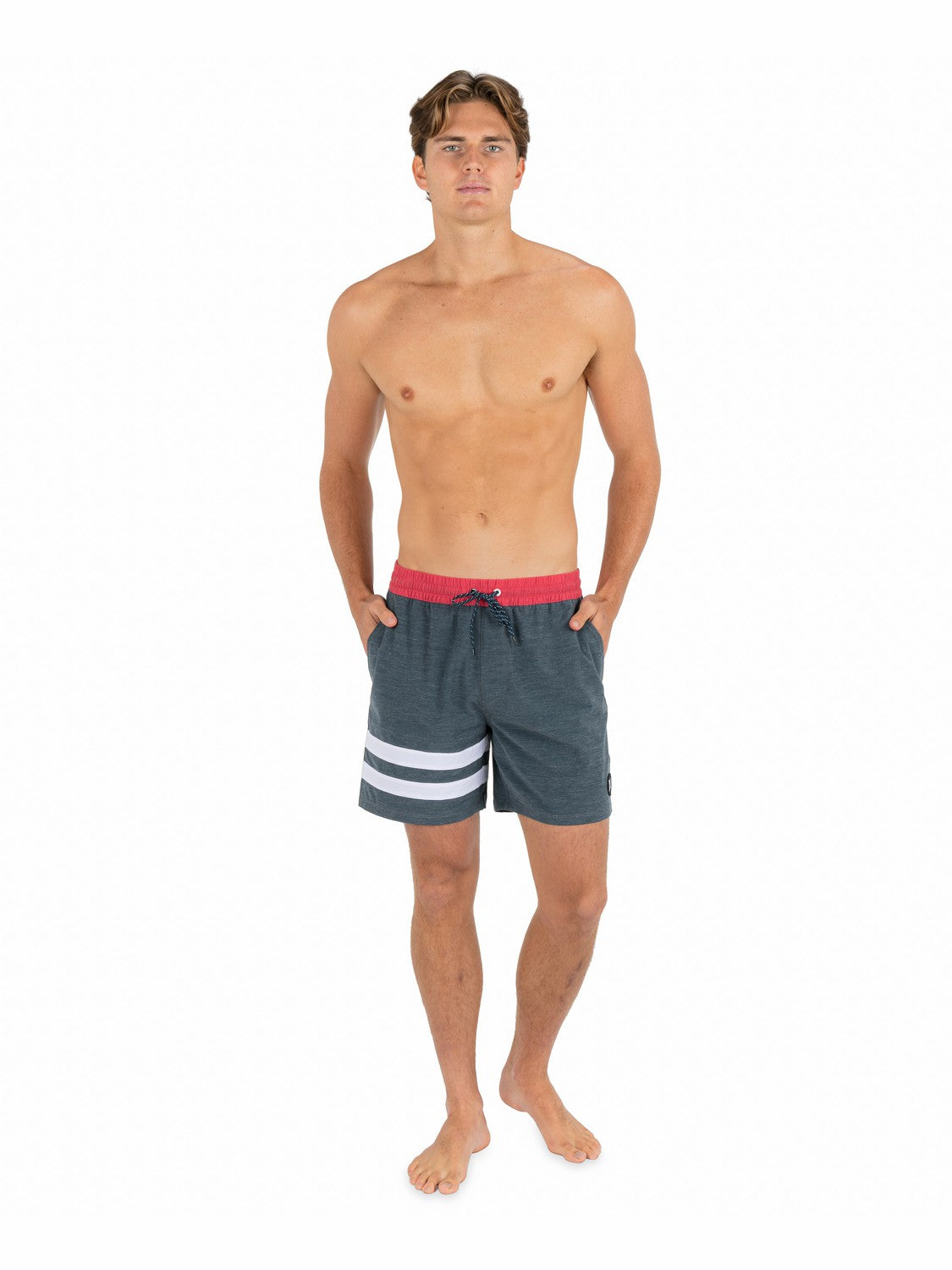 Phantom Eco Block Party Volley 17" | Hurley - Armored Navy