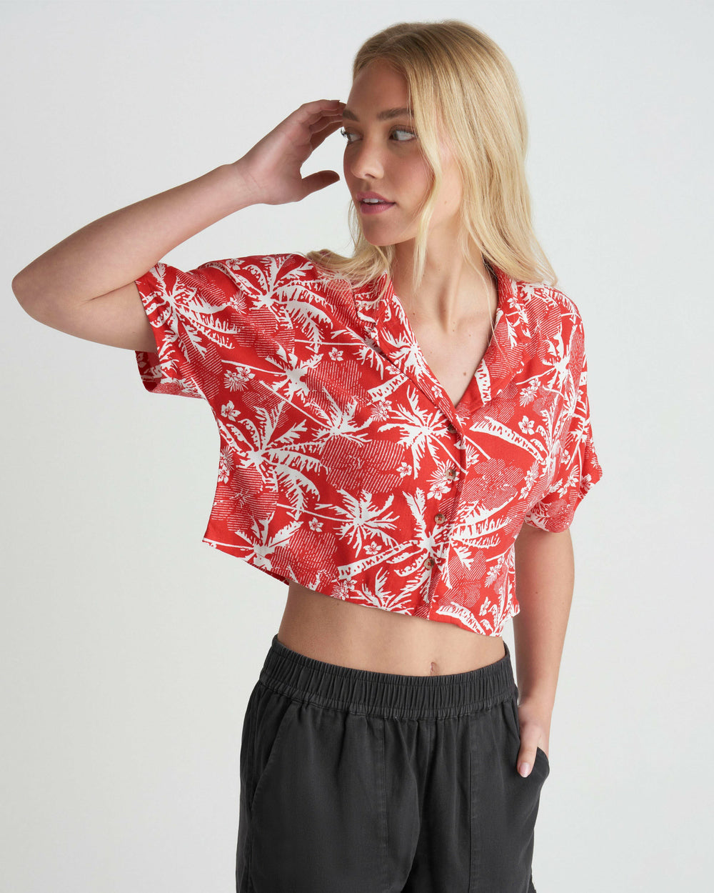 Getaway Short Sleeve | Hurley - Float Red