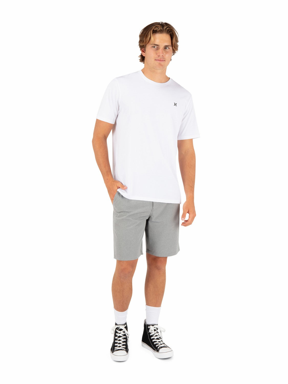 Phantom Microcheck Walkshort 20" | Hurley - Black