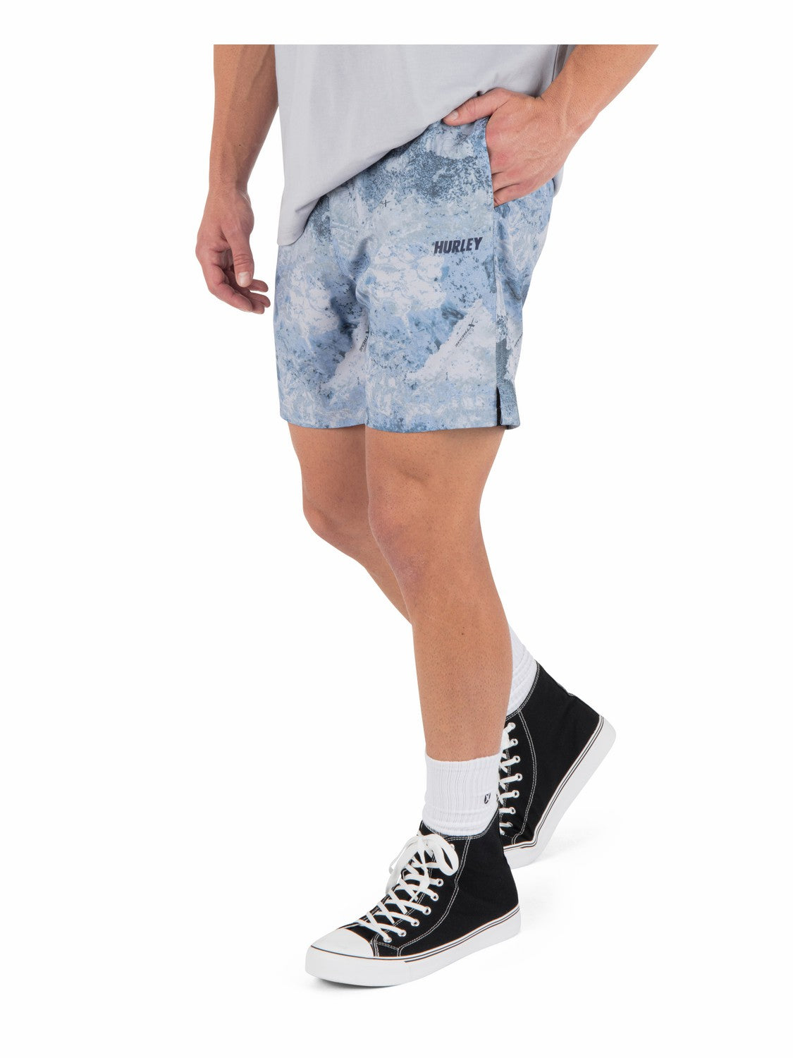 H2O Dri Trek Stretch 7" | Hurley - Obsidian
