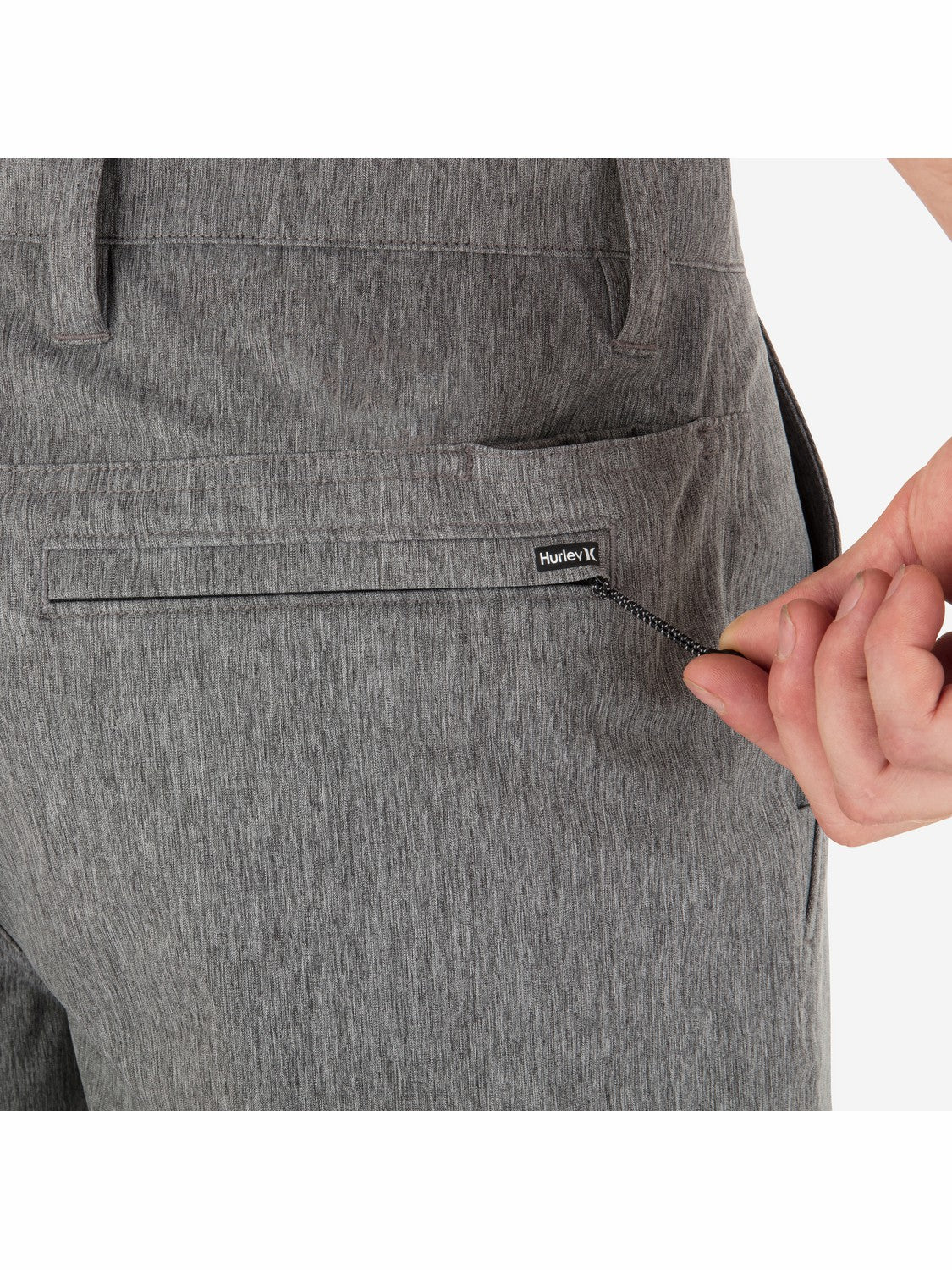 Phantom Heather Walkshort 18" | Hurley - Black Heather