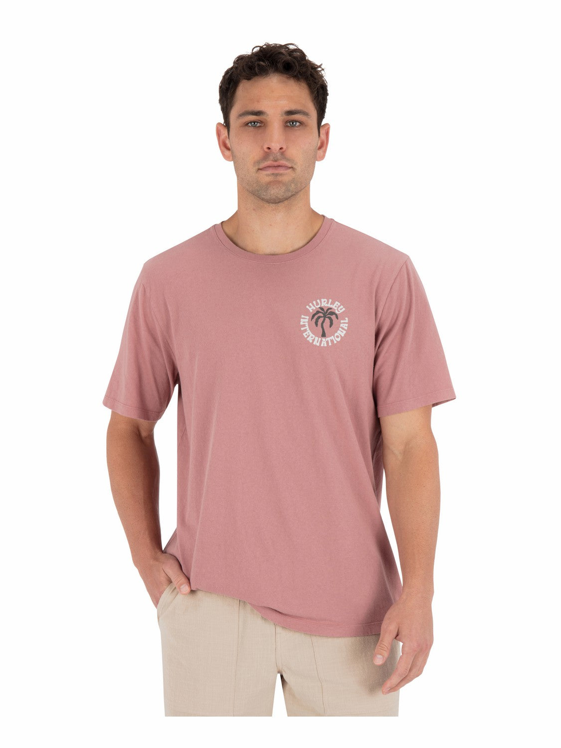 Palm Short Sleeve | Hurley - Phantom Rose