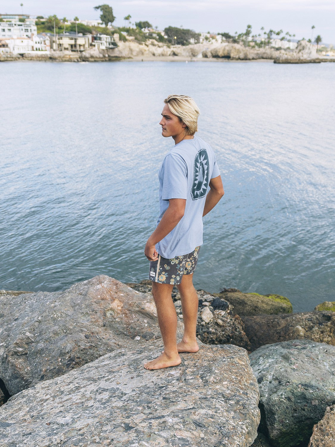 Seclusion Short Sleeve | Hurley - Worker Blue