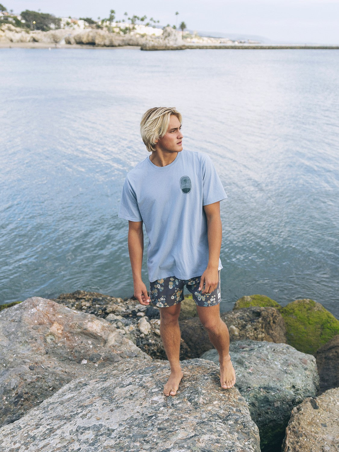Seclusion Short Sleeve | Hurley - Worker Blue