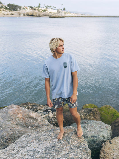 Seclusion Short Sleeve | Hurley - Worker Blue