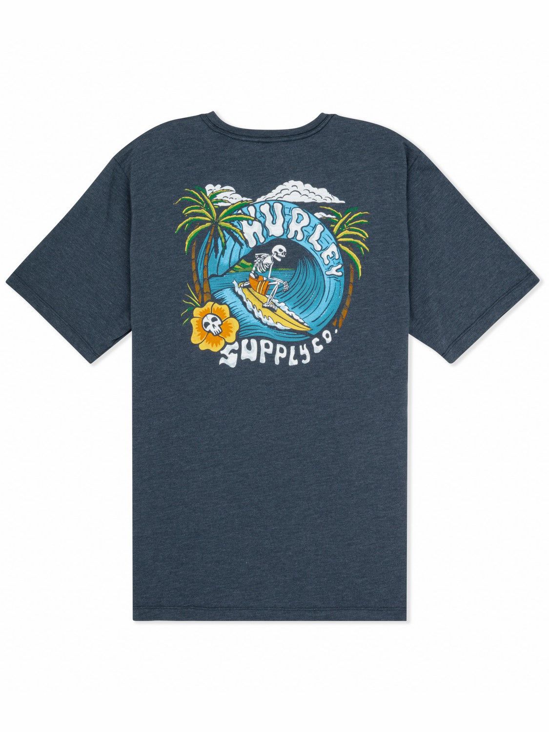 Dead Shred Slub Short Sleeve | Hurley - Destroyer