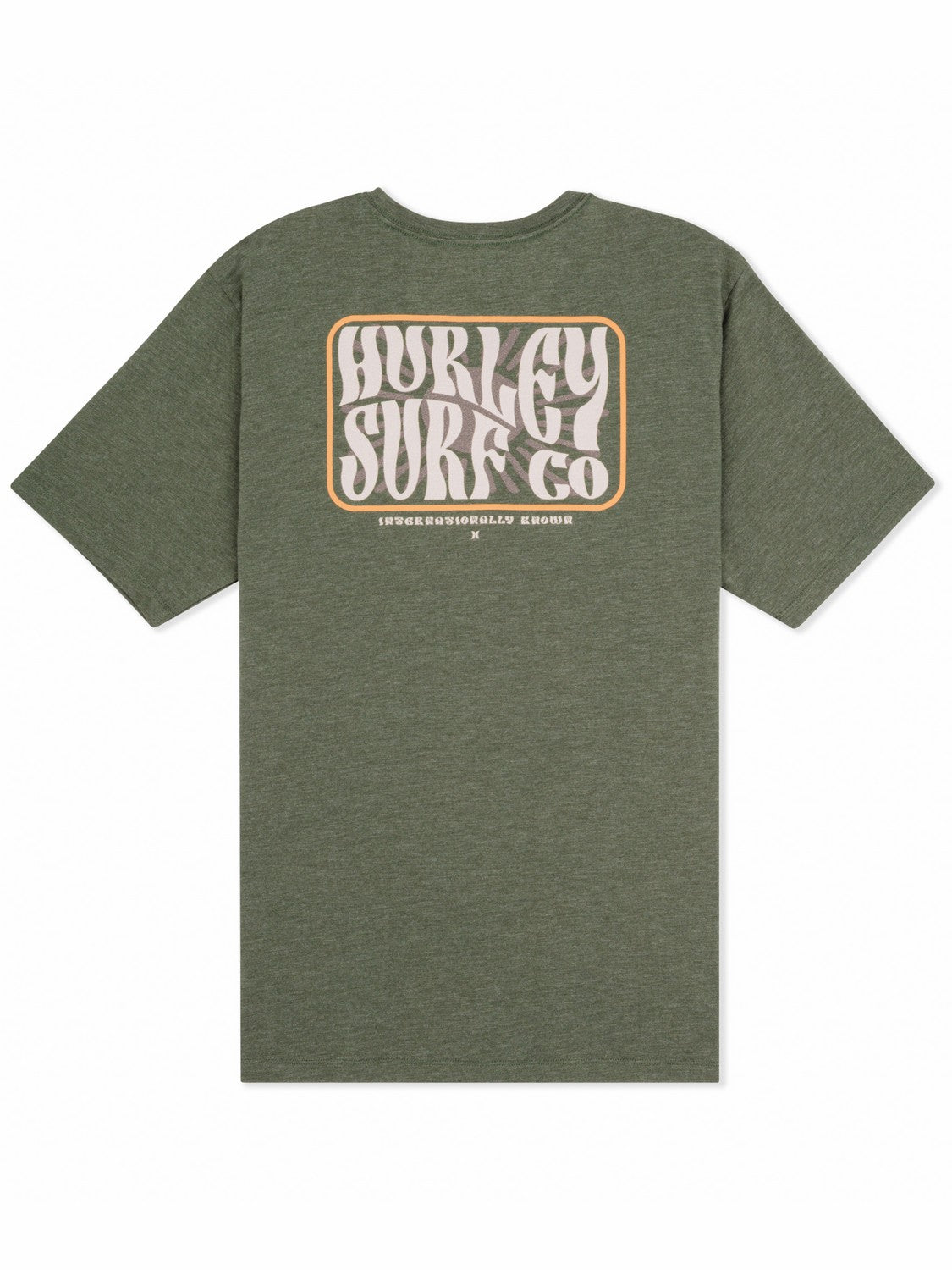 Skyline Slub Short Sleeve | Hurley - Charcoal Fern