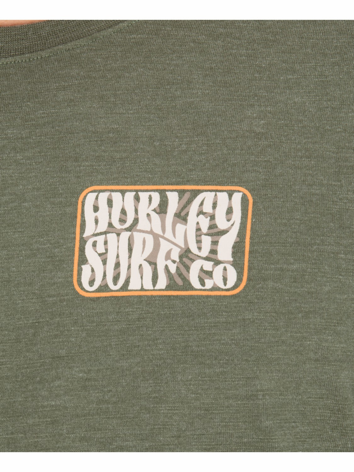Skyline Slub Short Sleeve | Hurley - Charcoal Fern