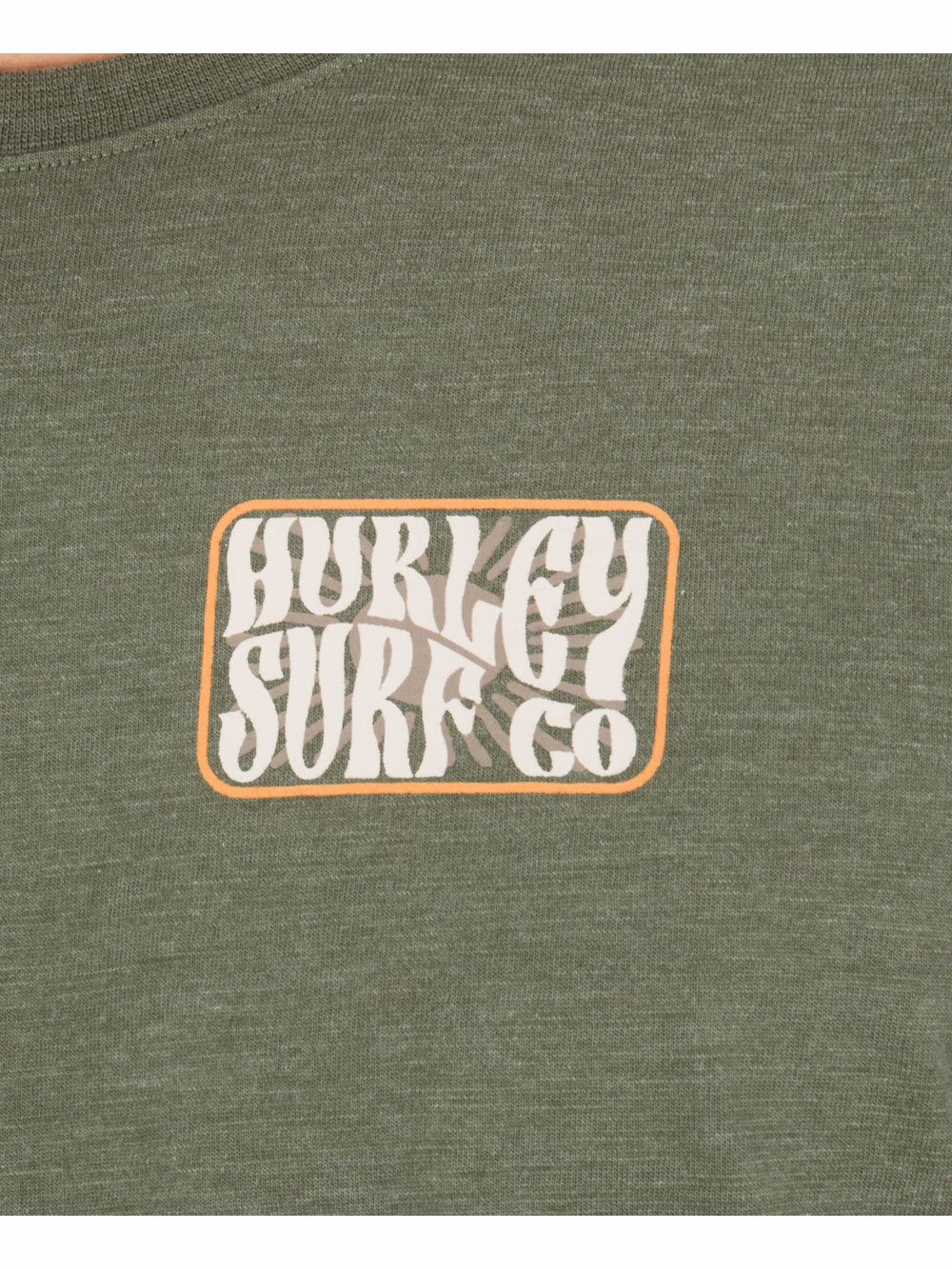 Skyline Slub Short Sleeve | Hurley - Charcoal Fern