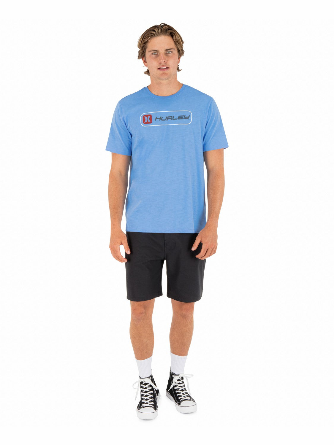 Inlined Slub Short Sleeve | Hurley - Skyline