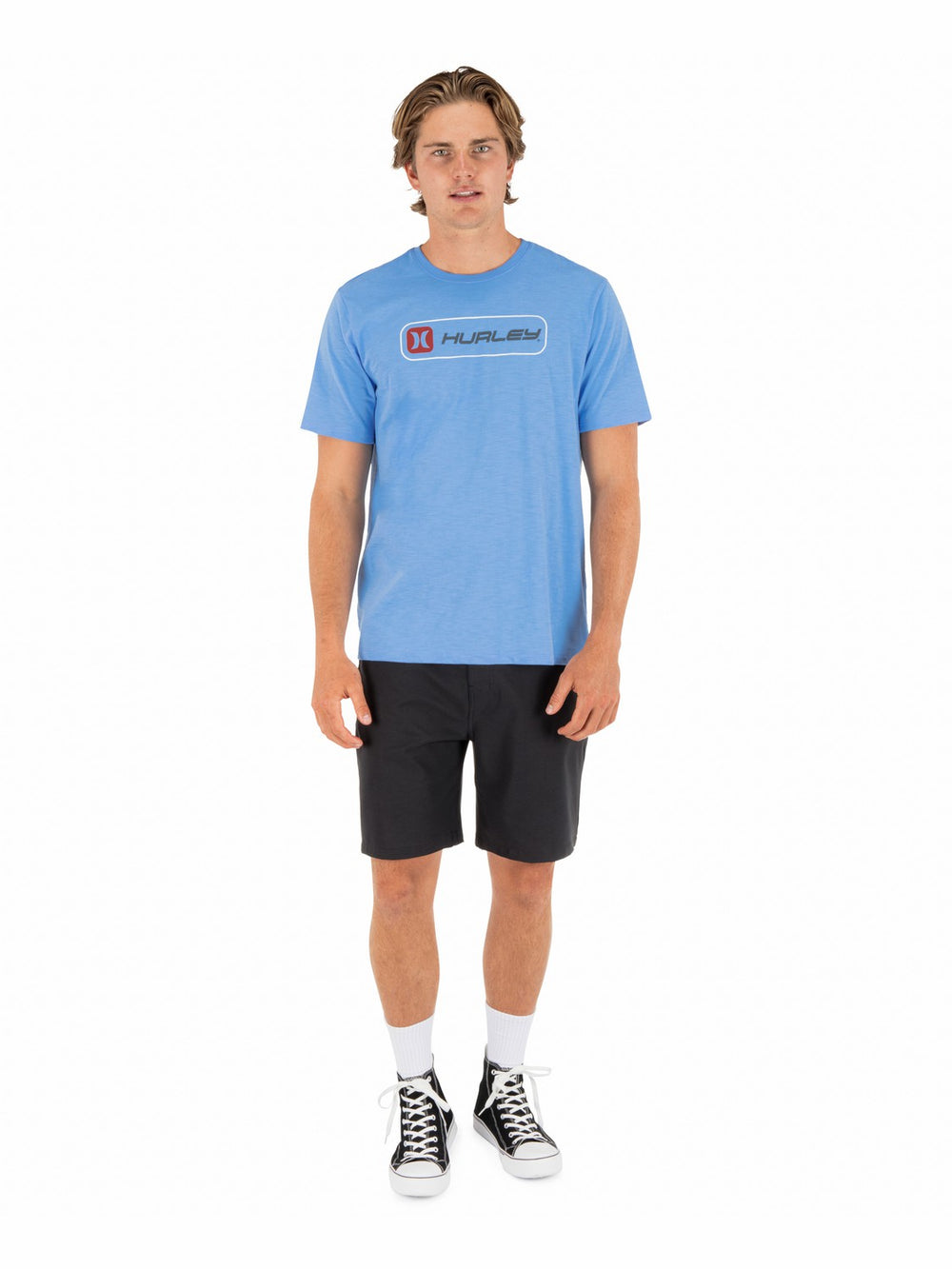 Inlined Slub Short Sleeve | Hurley - Skyline