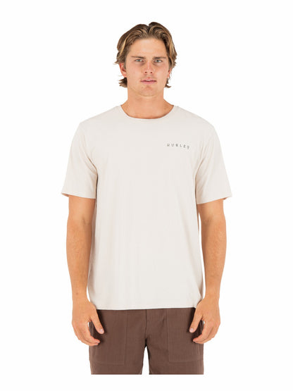 Cycles Of The Earth Short Sleeve | Hurley - Bone