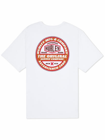 The Original Short Sleeve | Hurley - White
