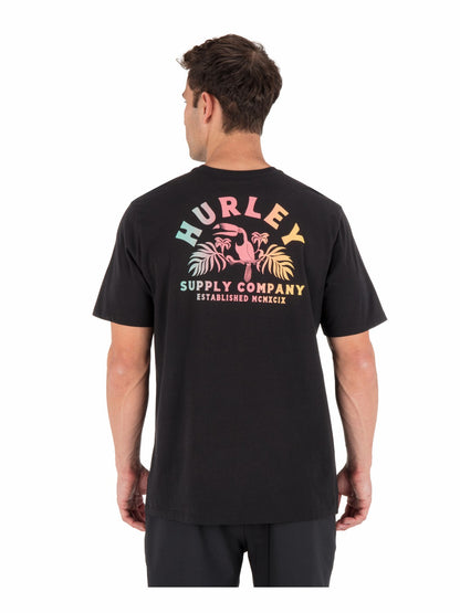 Birds Of Paradise Short Sleeve | Hurley - Black