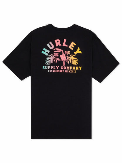 Birds Of Paradise Short Sleeve | Hurley - Black