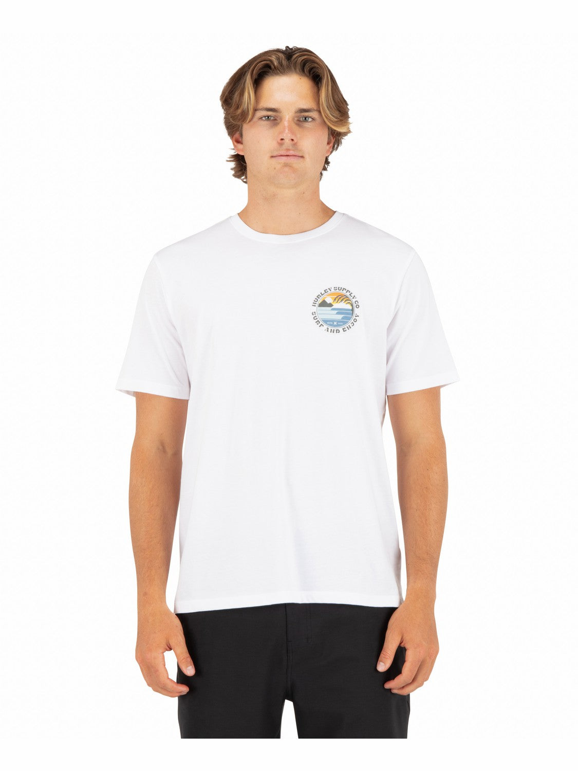 Lefts Short Sleeve T-Shirt | Hurley - White