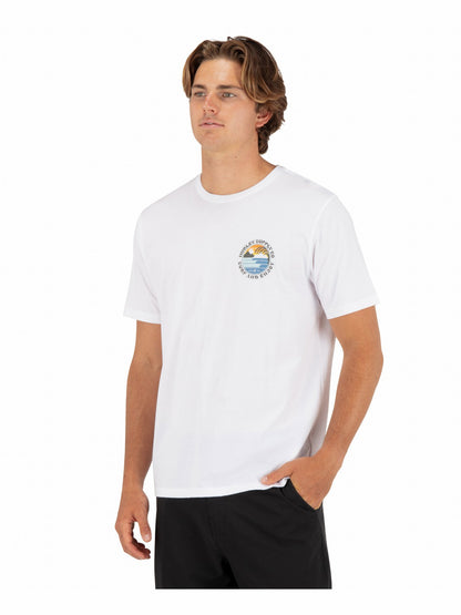 Lefts Short Sleeve T-Shirt | Hurley - White