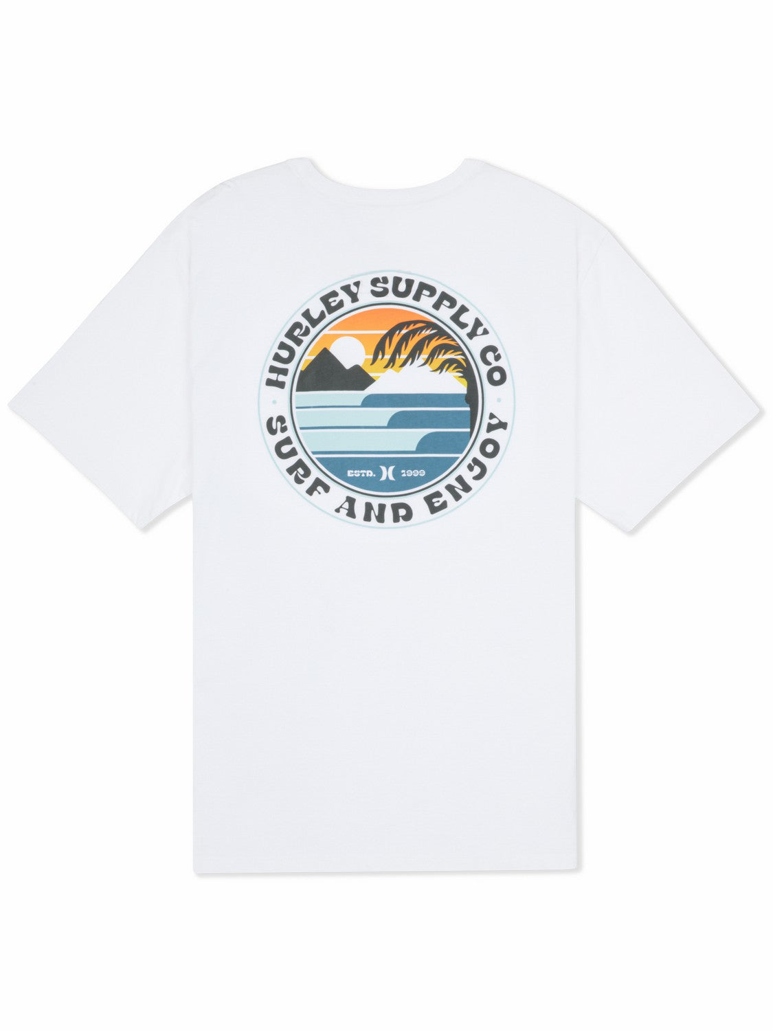 Lefts Short Sleeve T-Shirt | Hurley - White