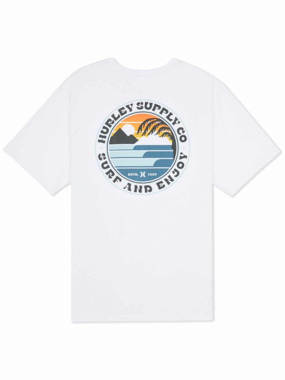 Lefts Short Sleeve T-Shirt | Hurley - White