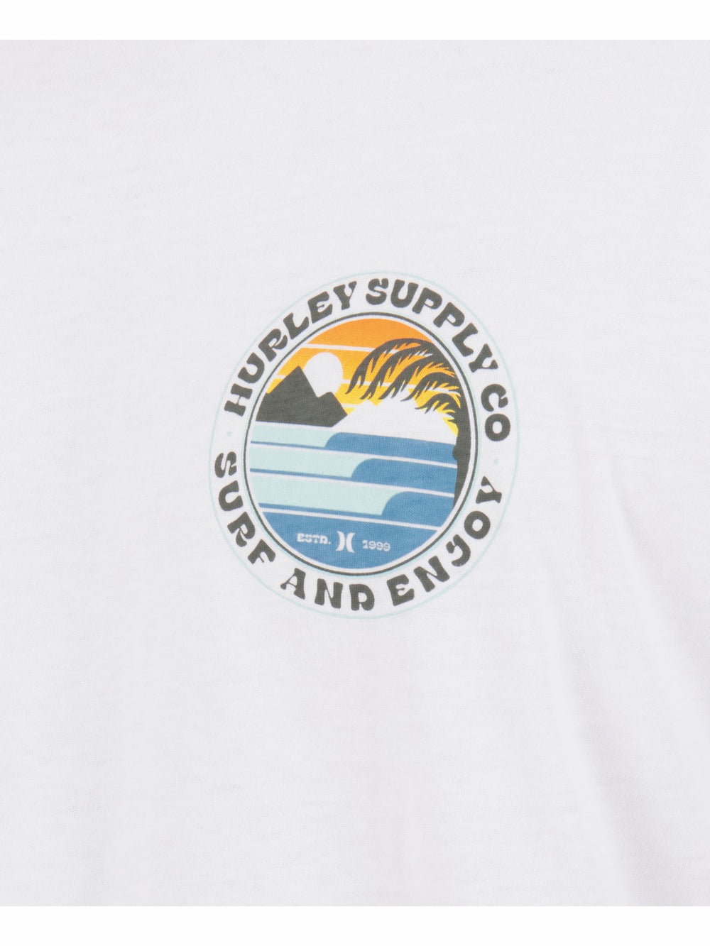 Lefts Short Sleeve T-Shirt | Hurley - White