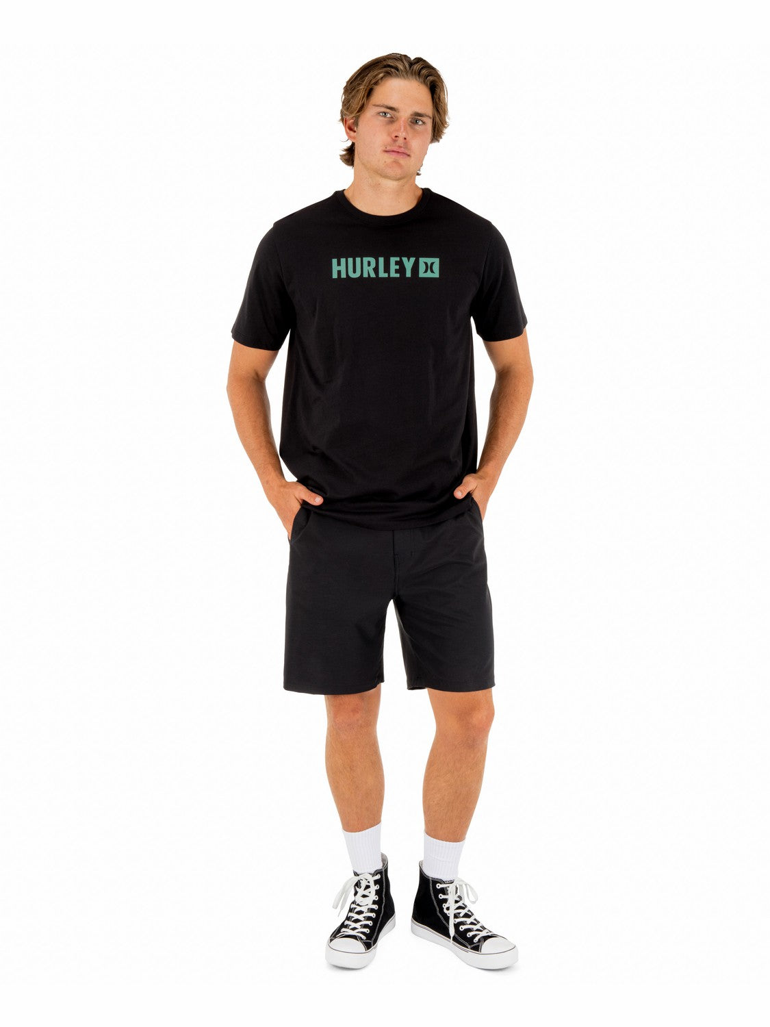 The Box Short Sleeve | Hurley - Black