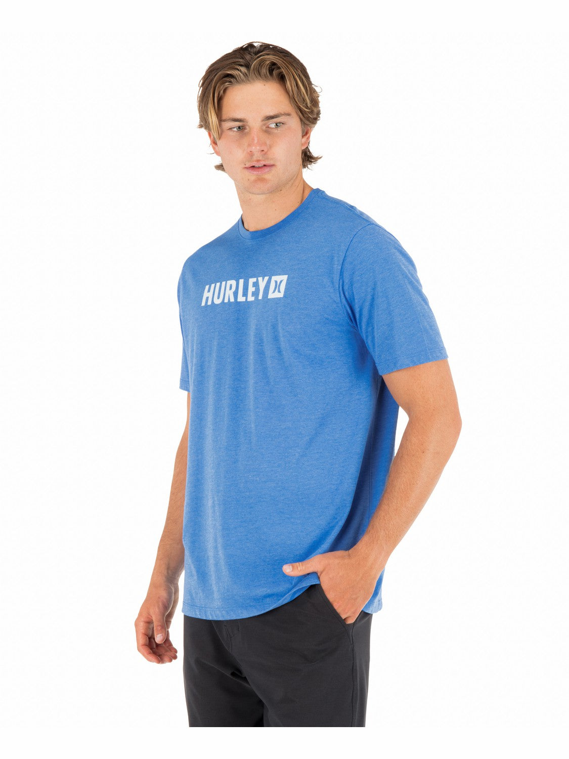 The Box Short Sleeve | Hurley - Seashore Heather