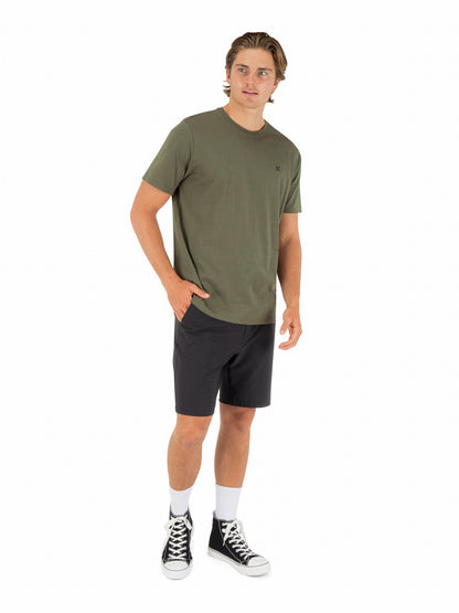 Icon Tee Short Sleeve | Hurley - Olive