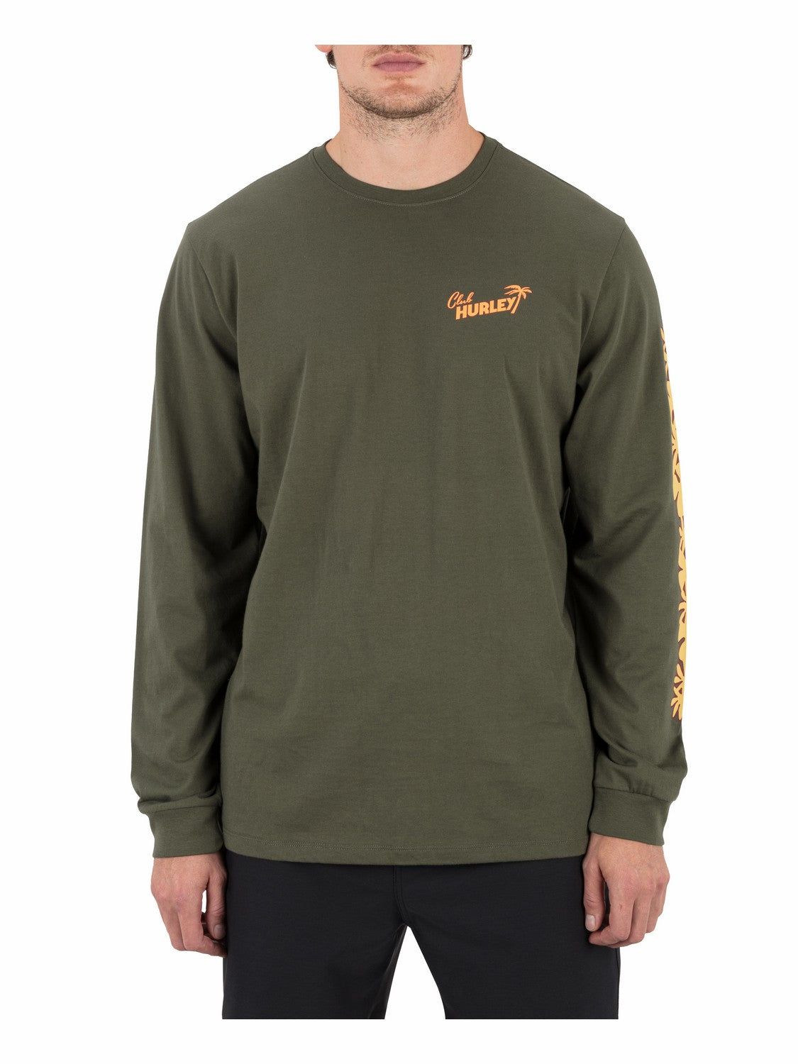 Chambord Long Sleeve | Hurley - Charcoal Fern