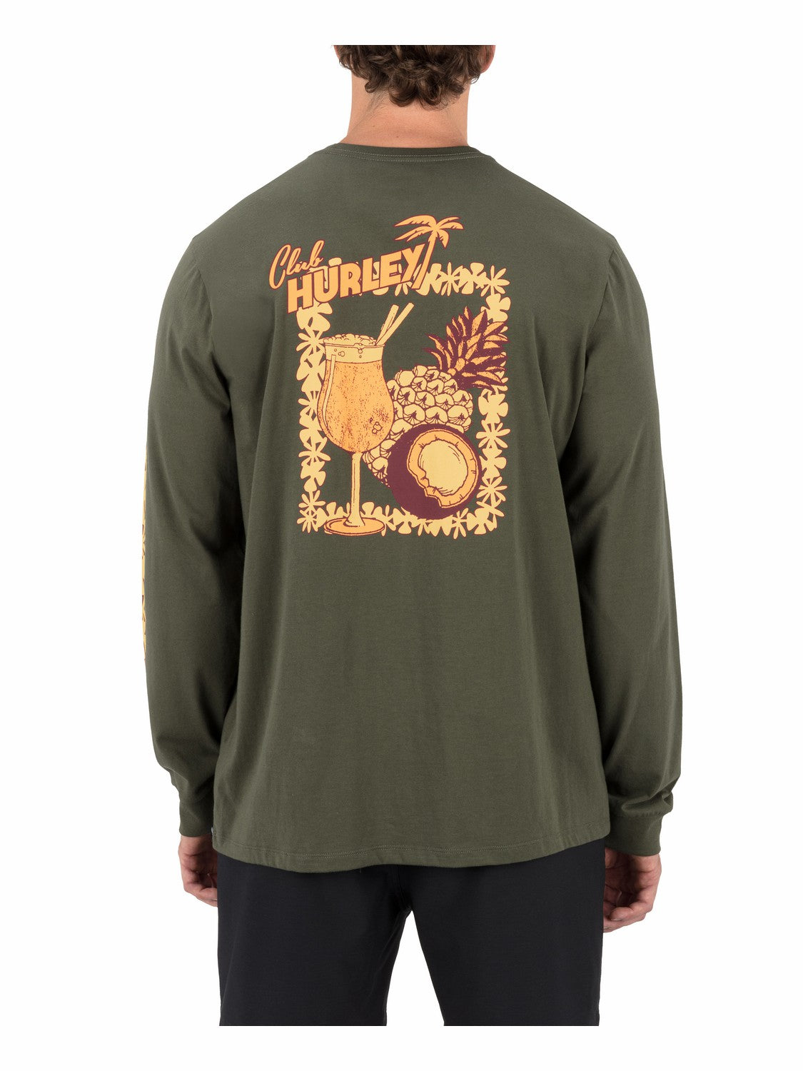 Chambord Long Sleeve | Hurley - Charcoal Fern