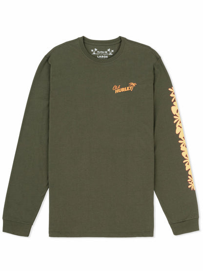 Chambord Long Sleeve | Hurley - Charcoal Fern
