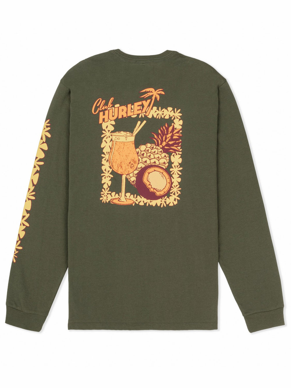 Chambord Long Sleeve | Hurley - Charcoal Fern