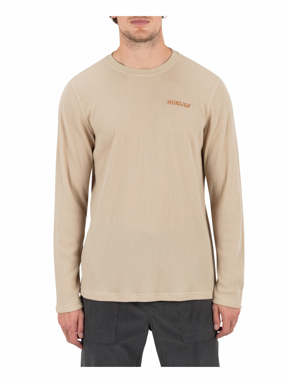 Islander Thermal Long Sleeve | Hurley - Hazelnut