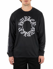 Hurley x Travis Barker Check Out Long Sleeve Jersey | Hurley - BLACK