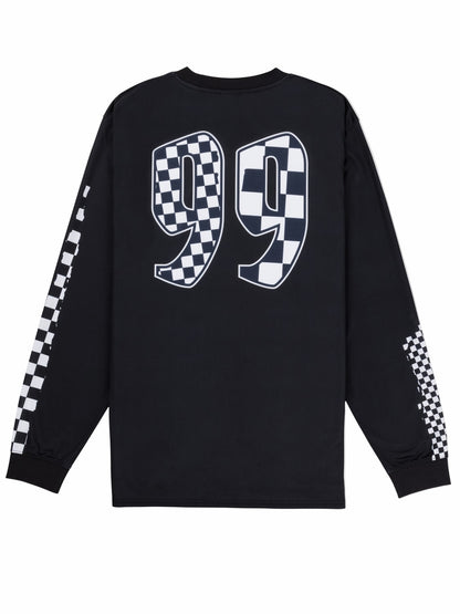 Hurley x Travis Barker Check Out Long Sleeve Jersey | Hurley - BLACK
