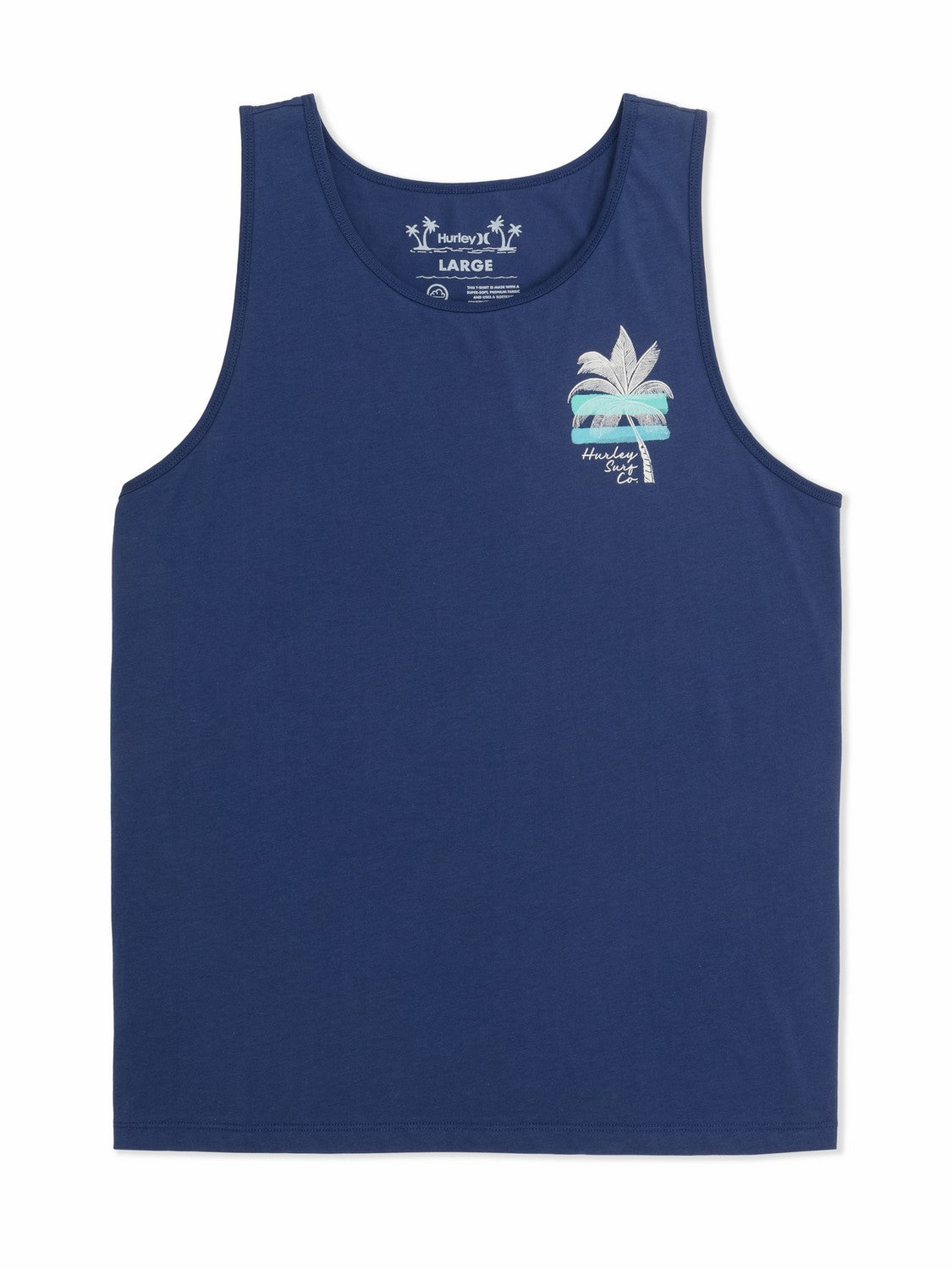 Island Time Tank | Hurley - Abyss