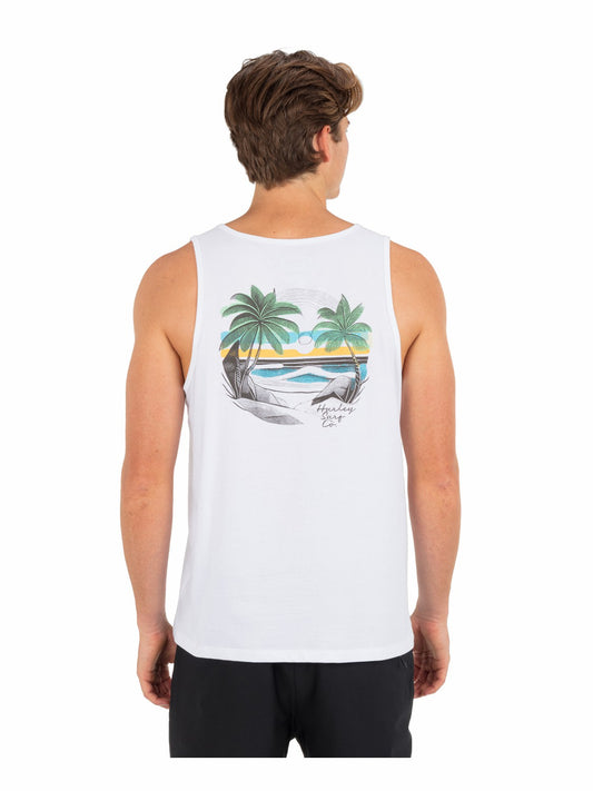 Island Time Tank | Hurley - White