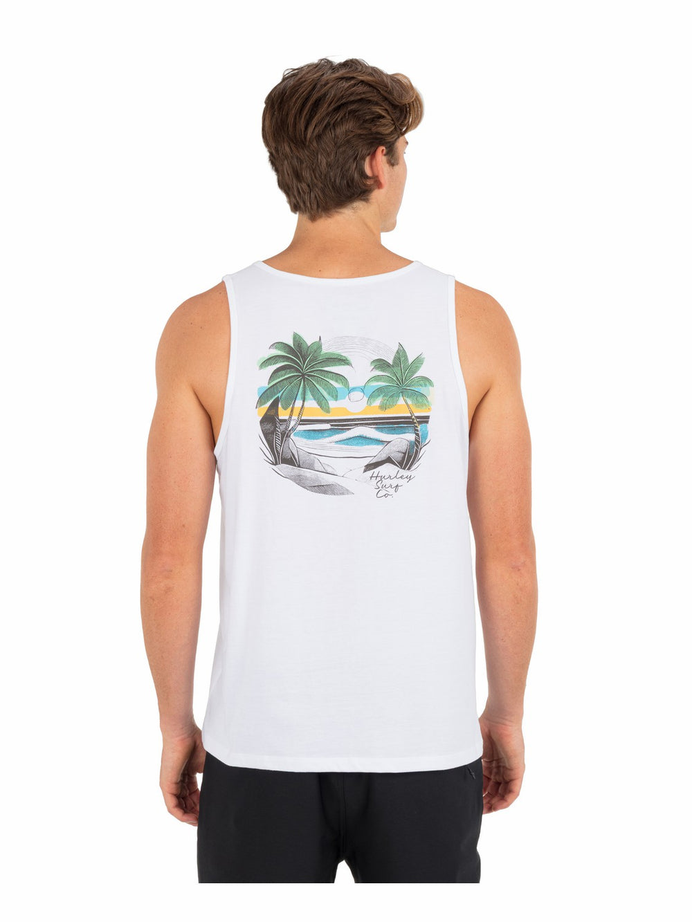 Island Time Tank | Hurley - White