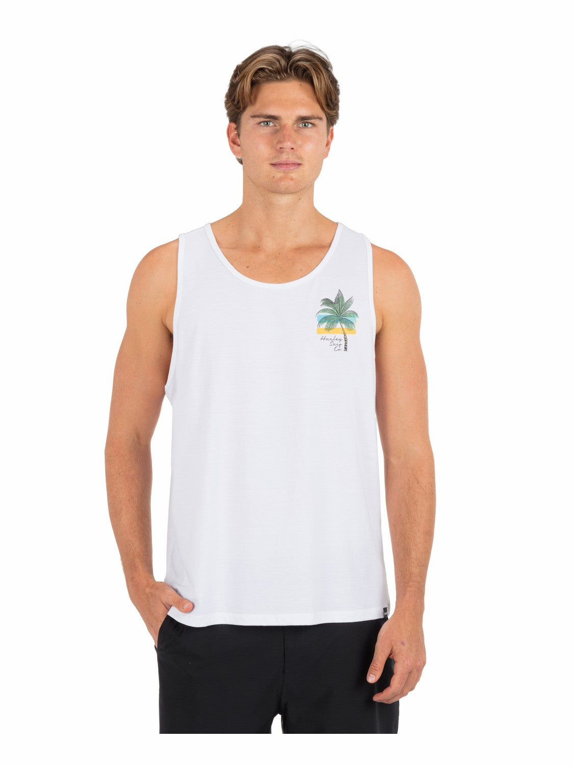 Island Time Tank | Hurley - White