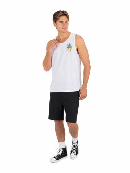 Island Time Tank | Hurley - White
