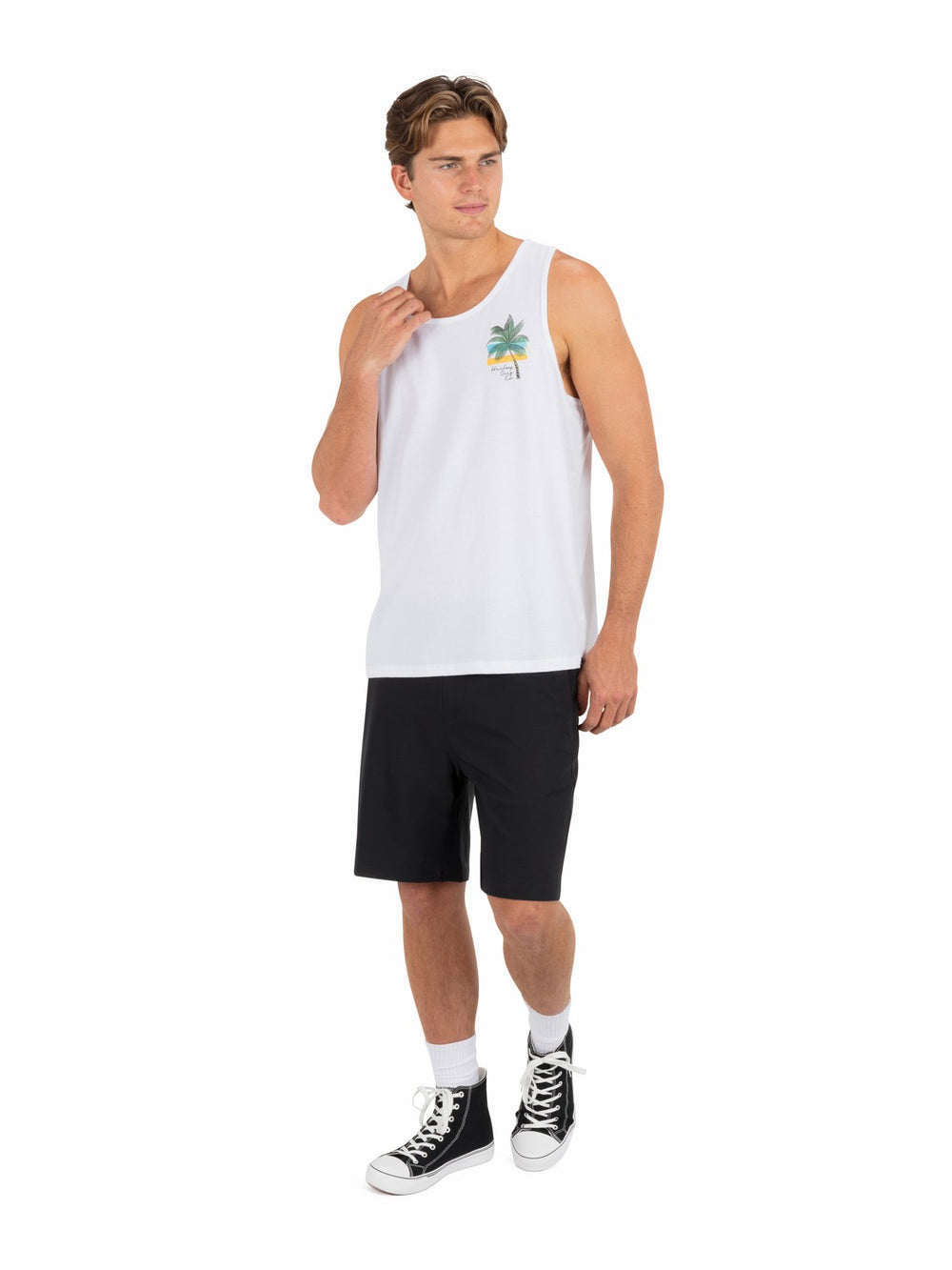 Island Time Tank | Hurley - White