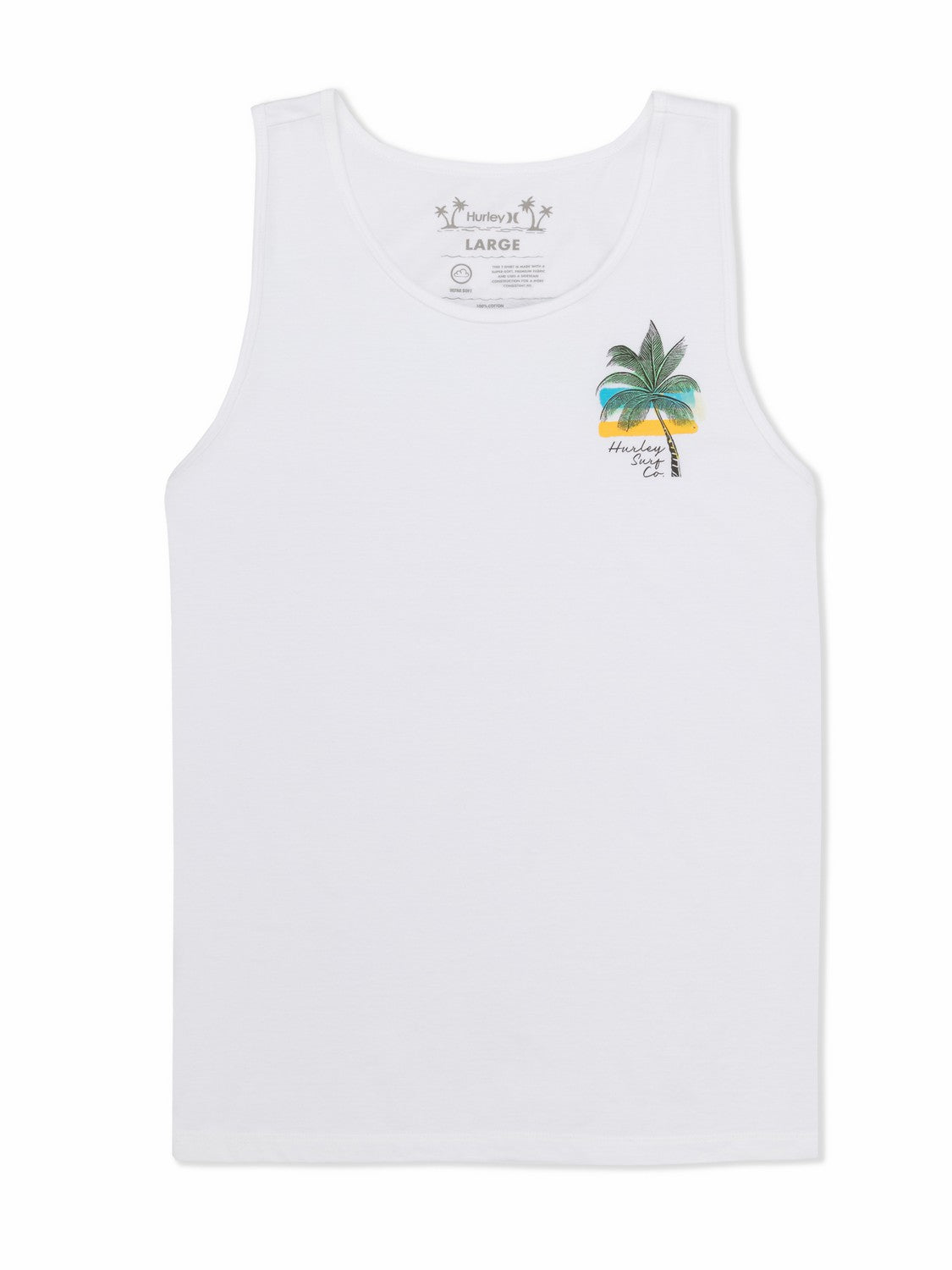 Island Time Tank | Hurley - White