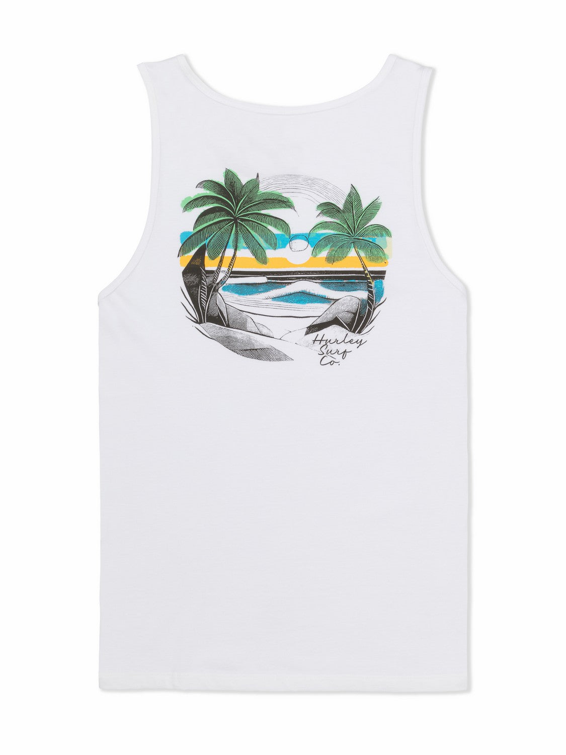 Island Time Tank | Hurley - White