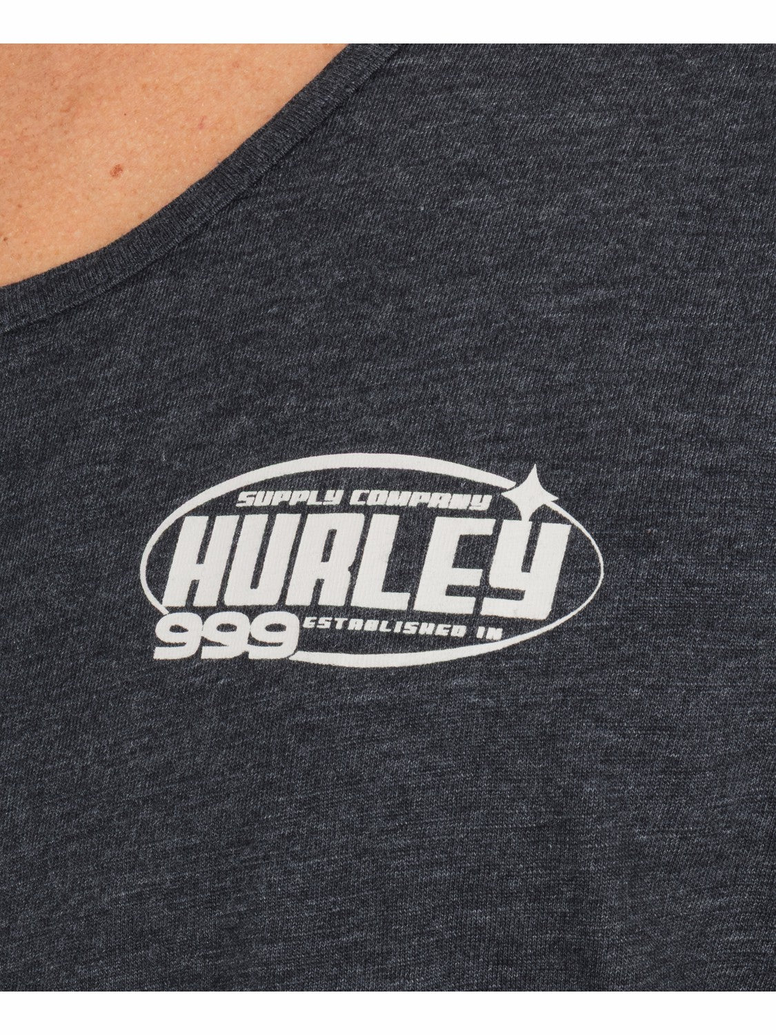 Speed Stars Slub Tank | Hurley - Black Heather