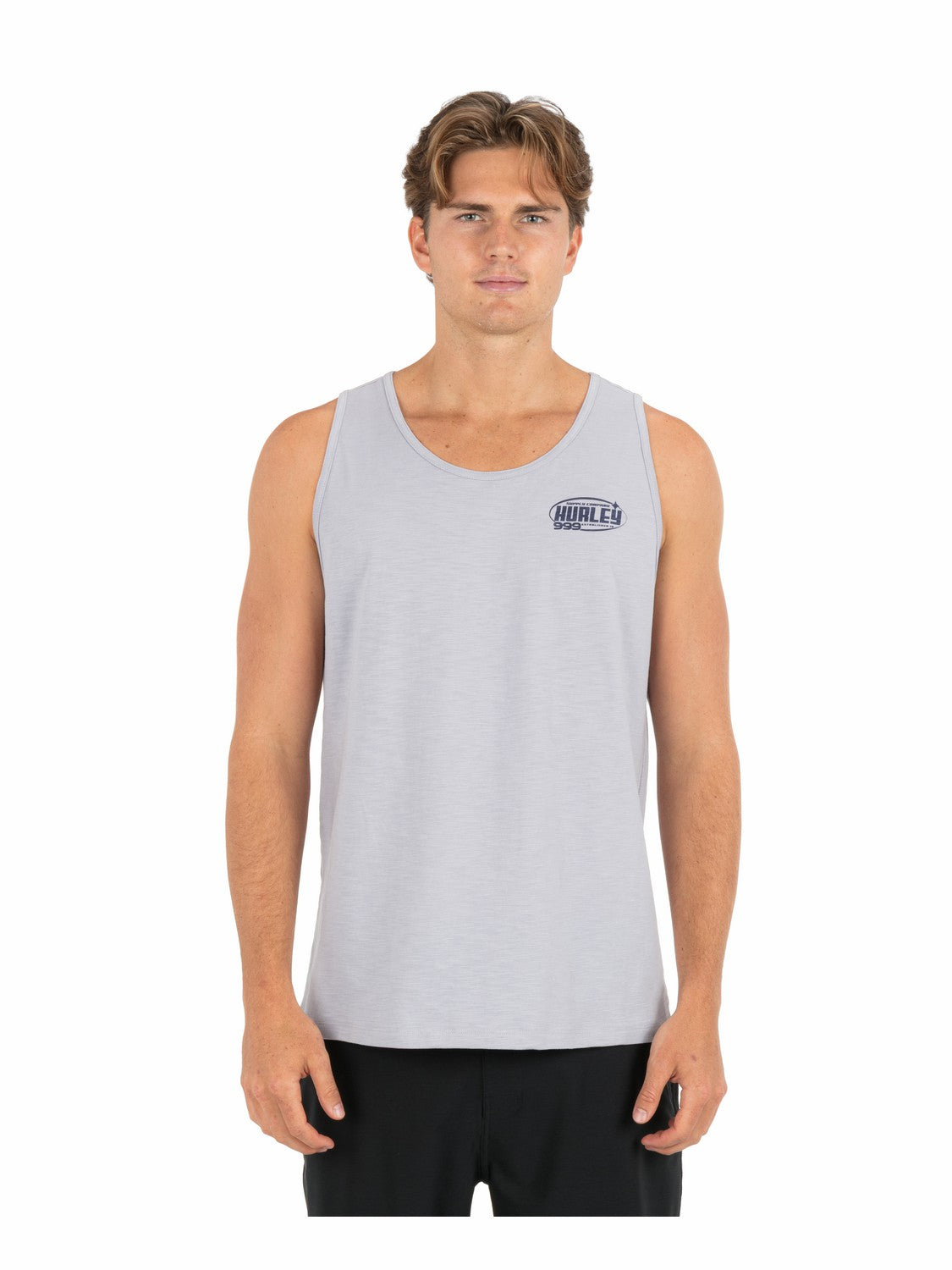 Speed Stars Slub Tank | Hurley - Light Asteroid