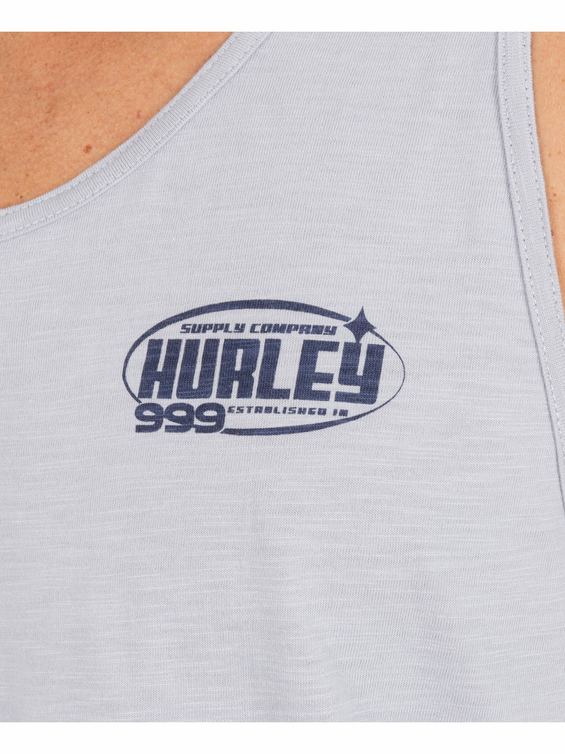 Speed Stars Slub Tank | Hurley - Light Asteroid