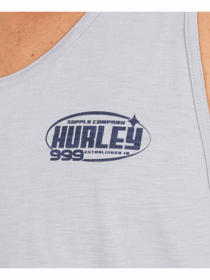 Speed Stars Slub Tank | Hurley - Light Asteroid