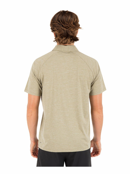H2O Dri Outback Polo Short Sleeve | Hurley - Grizzly