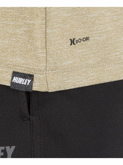 H2O Dri Outback Polo Short Sleeve | Hurley - Grizzly