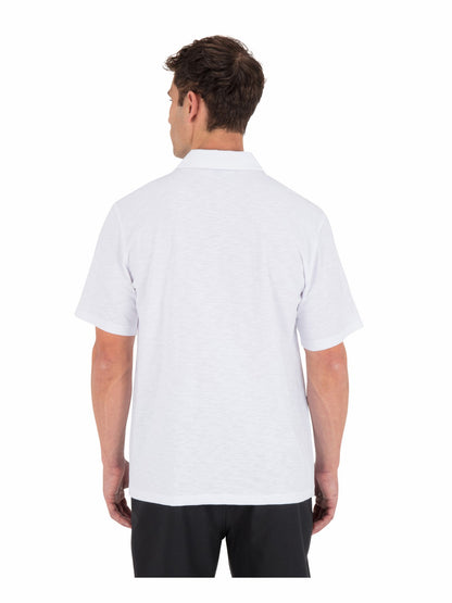 Icon Slub Polo Short Sleeve | Hurley - White